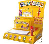 Tempera instant solida playcolor one 10gr. (estuche de 6 colores) expo