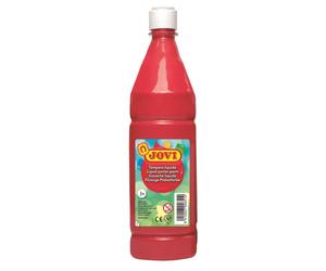Tempera Líquida JOVI, Botella 1000 ml. Bermellón