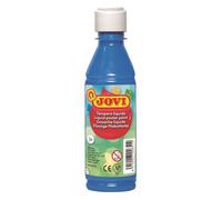 Tempera Líquida JOVI, Botella 250 ml. Azul Cyan