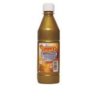 Tempera Líquida JOVI Metallic, Botella 500 ml. Oro