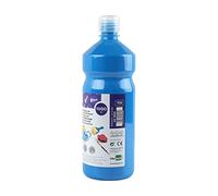 Tempera liquida liderpapel escolar 1000 ml azul