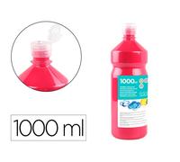 Tempera Liquida Liderpapel Escolar 1000 Ml Fucsia