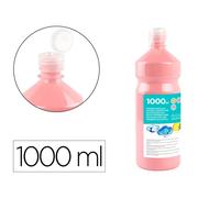 Tempera Liquida Liderpapel Escolar 1000 Ml Rosa