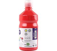 Tempera liquida liderpapel escolar 500 ml rojo - TP06