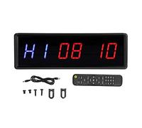 Temperador de intervalo LED Temperador de Entrenamiento Gimnasio Contador/Repáutador de Reloj para Hacer Ejercicio físico para Hacer Ejercicio