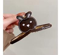 Temperament Cute Rabbit Shark Clip Hair Claw Clips For Women Headwear Hairpins Claw Clip Shark Clip Accessory 01 (Color : 108) (Color : 3) (Color : Multicoloured)