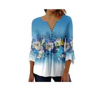 Temperamento Camisa de Mujer Casual Fin de Semana Vacaciones Camisa de Mujer de Manga Larga Suelta Elegante Camisa de Mujer Top