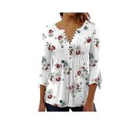 Temperamento Camisa de Mujer Casual Fin de Semana Vacaciones Camisa de Mujer de Manga Larga Suelta Elegante Camisa de Mujer Top