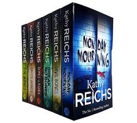 Temperance Brennan Serie 2 Colección 6 libros de Kathy Reichs (Monday Mourning, Cross Bones, Break No Bones, Bones to Ashes, Devil Bones, 206 huesos)