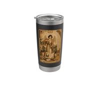 Temperance Tarot Card Scrapbook Design Vaso térmico de acero inoxidable de doble pared