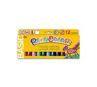 Temperas sólidas 10g Playcolor Basic One - 12 Colores Surtidos - Playcolor - 10731