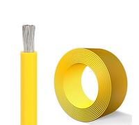 Temperatura del cable galvanizado alambre de PVC d Cable de conexión trenzado U·L1015 4-20 A WG, 600 V, cobre estañado 221F, for interna(30ft,8A WG)