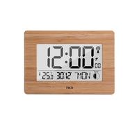 Temperature and humidity wall clock digital alarm clock weather forecast multi-function radio clock
