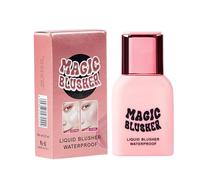 Temperature Change Liquid Blush, Waterproof Beauty Makeup Tint, 15ml Color Changing Blush with Application, Long Lasting Cosmetic Tint, Skin Enhancer with Natural Glow, Makeup Accessory for Wom