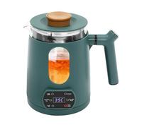 Temperature Control Electric Tea Kettle,Water Boiler And Heater,600w 0.8L 6 Functions Health Kettle With Temperature Control Stainless Steel Electric Kettle(Green)