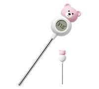 Temperature Gauge For Cooking,Instant Read Long Probe Measuring Tool,Waterproof Meat Gauge - For Outdoor Frying Cooking Grilling BBQ Candle Making Coffee Brewing