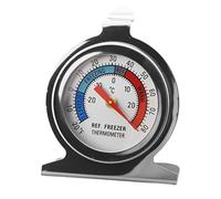 Temperature Gauge for Fridge - Cooling Meter, Chill Scale for Food Storage, Cold Reader with Clear Display, Kitchen Tool, Steel Indicator for Traveling, Picnic and Barbecue