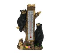 Temperature Gauge For House Double Scale Meter, Bears on Tree Indoor
