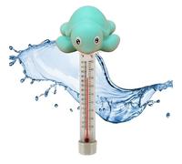 Temperature Gauge for Pool, Floating Animal Thermometer, Cartoon Hot Tub Meter with Rope, Ideal for Spa, Lake, Shower, Fish Tank, Hot Spring, Outdoor, Indoor Swimming