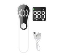 Temperature Gauge, Infrared Temperature Meter, Touchless Digital Measuring Device with Forehead, 1.5 X 0.97 X 4.79inches Object 2 in 1 Mode for Home, Hospital, Pediatric Care