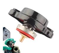 Temperature Gauge Radiator Cap - High Pressure Motorcycle Water Tank Cover, Precision Temp Gauge, Cooling System Accessory, Racing Engine Monitoring | Car Performance Safety Use