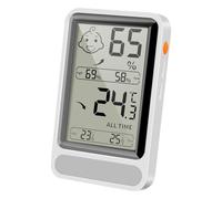 Temperature Monitor, Digital Meter, 3.461in Humidity Gauge, Compact Design, Large Screen for Indoor Use, Baby Room, Wireless Setup, Automatic Backlight, Air Quality, Home Display