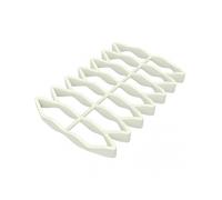 Temperature Resistant Oven Silicone Roasting Rack - NonStick Coating for Fish, Beige