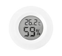 Temperature Sensor Hygrometer - Round Greenhouse Monitor | Indoor Thermometer And Humidity Gauge For Home, Office, Or Garden Use