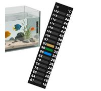 Temperature Sticker - Lcd Sensor Environmental Monitoring Stickers | Temperature Reading Strip | LCD Environmental Tracking Sticker For Aquarium Refrigerator Freezer Fermenting Brewing