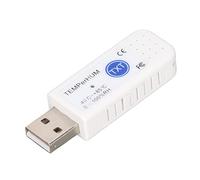 TEMPerHUM Higrómetro de Temperatura para Computadora USB, Registrador de Sensor de Higrómetro Térmico, Registrador de Datos de Monitoreo de Higrómetro Térmico Ambiental, Alarma de Higrómetro Térmico D