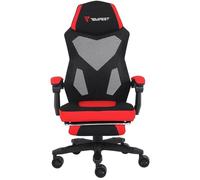 Tempest AeroGamer Silla Gaming con Tela Transpirable Roja