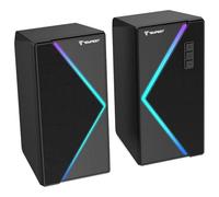 Tempest Altavoces PC M40 Pro 2.0, RGB, Bluetooth 5.3, Jack 3.5mm + USB, Señal/Ruido 65dB, Altavoces Gaming