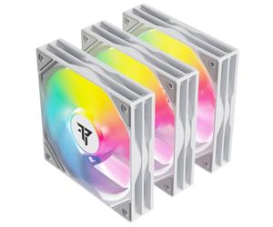 Tempest Fan 120mm ARGB PWM Pack 3 con Controladora Blanco