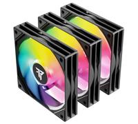 Tempest Fan 120mm ARGB PWM Pack 3 con Controladora Negro