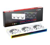 Tempest Fan TX 120mm ARGB PWM Pack 3 Interconectable Blanco