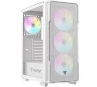 Tempest Garrison Caja PC ATX, ARGB, 4 Ventiladores 120mm Instalados, Cristal Templado, Malla Frontal, GPU 330mm, USB 3.0, Radiador 360mm Frontal