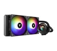 Tempest Iceflow 240 ARGB, Regrigeración Líquida PC, 2 Ventiladores 120mm, Silenciosa, Temperaturas Óptimas, Color Negro