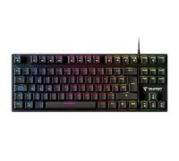 Tempest K11 Ogre Teclado Mecánico Gaming, RGB, 87 Teclas, 26 Anti-Ghosting, Teclas Doble Inyección, Cable USB Mallado, Teclado Negro