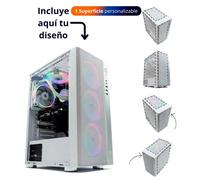 Tempest Umbra RGB Torre ATX Blanca 1 superficie personalizable