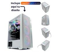 Tempest Umbra RGB Torre ATX Blanca 2 superficies personalizables