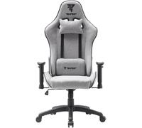 Tempest Vanquish Silla Gaming Gris/Negra Tela Transpirable