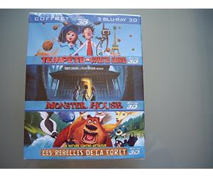 Tempête de boulettes géantes + Monster House + Les rebelles de la forêt [Francia] [Blu-ray]