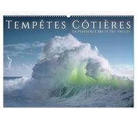 Tempêtes côtières - La puissance brute des vagues (Calendrier mural 2026 DIN A2 vertical), CALVENDO calendrier mensuel: La puissance brute et dramatique des tempêtes côtières