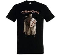 Templar III T-Shirt Cross Templar Cross Knight Knights Ordo Medal Crusade Crusader Black M