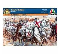 Templar Knights Caballeros Templarios Figura Plástico Kit 1:72 Modelo Italeri