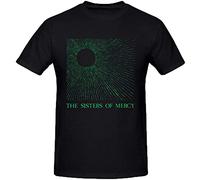 Temple of Love Sisters of Mercy - Camisetas para hombre con cuello redondo, Negro, XL