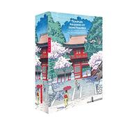 Temples, pagodes et sanctuaires par les grands maîtres de l'estampe japonaise