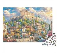 Templo Antiguo Puzzle De 1000 Piezas Puzzle Altamente jugable Desafío De Ingenio para Todas Las Edades 52x38cm/1000pcs
