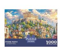 Templo Antiguo Puzzle para Adultos Desafío Multicolor De Alta Complejidad - El Regalo Navideño Ideal para Un Público Amplio: Mujeres, Hombres, Adultos Y Niños 14+ 38x26cm/1000pcs