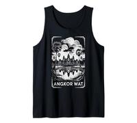 Templo de Angkor Wat Camboya, Antiguo Maravilla Viaje Diversión Camiseta sin Mangas